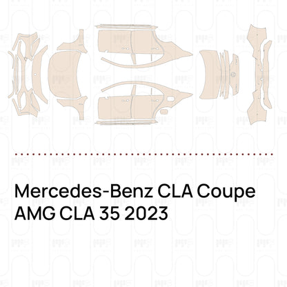 Pre-Cut PPF Mercedes-Benz CLA Coupe AMG CLA 35 2023