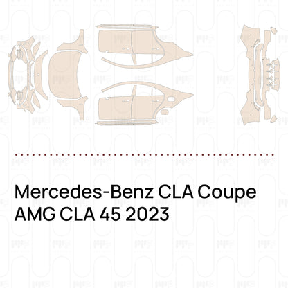 Pre-Cut PPF Mercedes-Benz CLA Coupe AMG CLA 45 2023