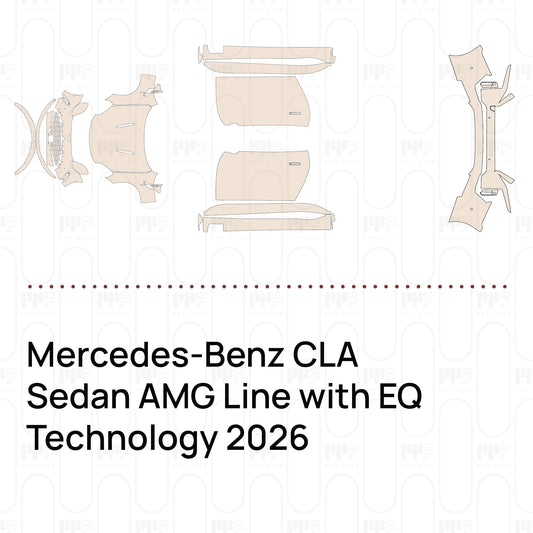 Pre-Cut PPF Mercedes-Benz CLA Sedan AMG Line with EQ Technology 2026