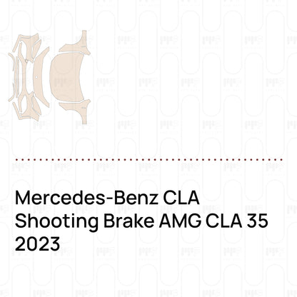 Pre-Cut PPF Mercedes-Benz CLA Shooting Brake AMG CLA 35 2023