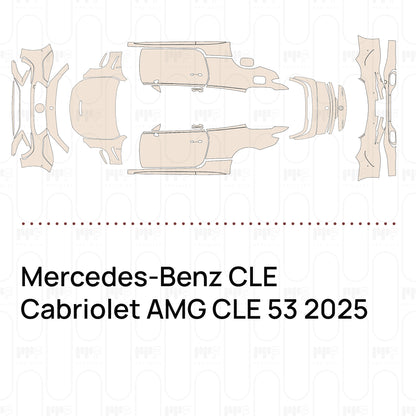 Pre-Cut PPF Mercedes-Benz CLE Cabriolet AMG CLE 53 2025
