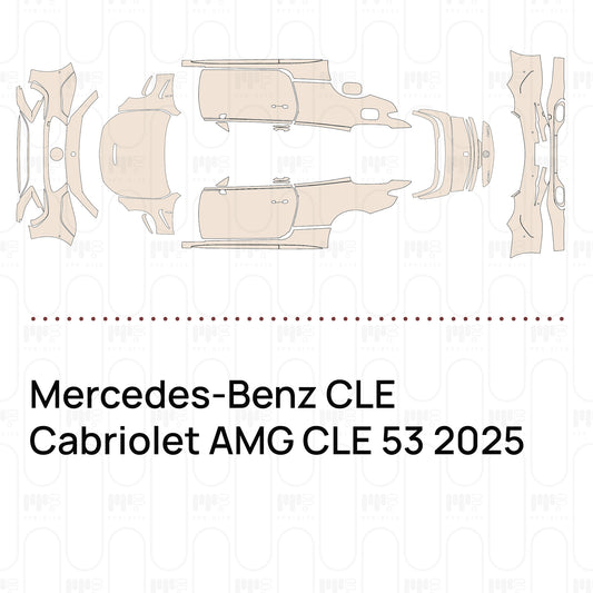 Pre-Cut PPF Mercedes-Benz CLE Cabriolet AMG CLE 53 2025