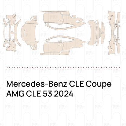 Pre-Cut PPF Mercedes-Benz CLE Coupe AMG CLE 53 2024