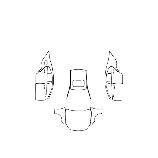 Pre-Cut PPF Mercedes-Benz CLS Sedan Base 2019 - PPF-Kits
