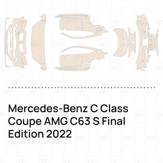 Pre-Cut PPF Mercedes-Benz C Class Coupe AMG C63 S Final Edition 2022