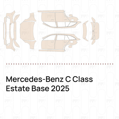 Pre-Cut PPF Mercedes-Benz C Class Estate Base 2025