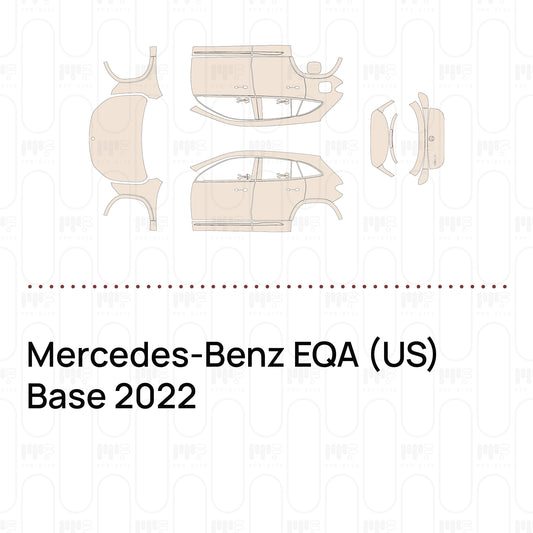 Pre-Cut PPF Mercedes-Benz EQA (US) Base 2022