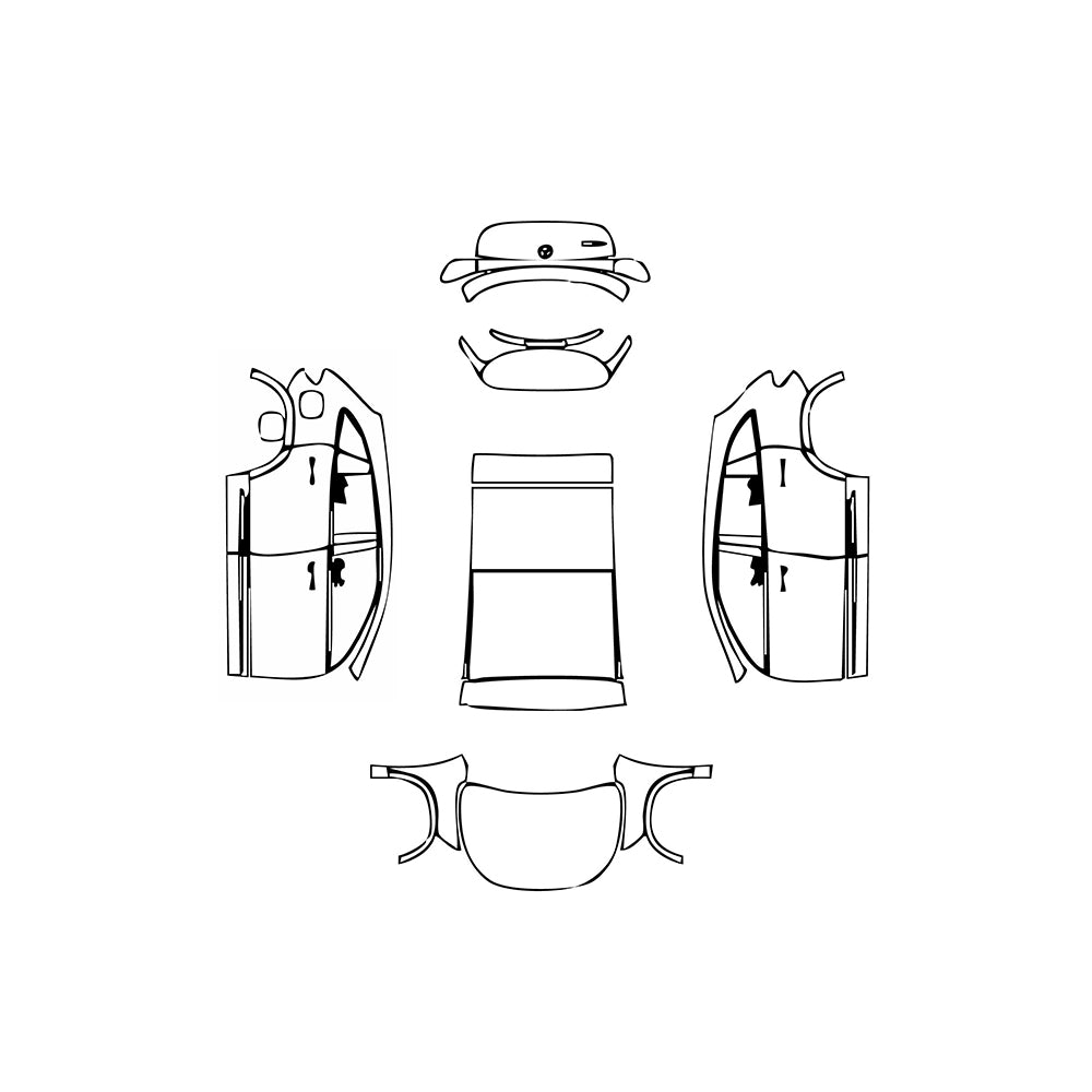 Pre-Cut PPF Mercedes-Benz EQA (US) Base 2024 - PPF-Kits
