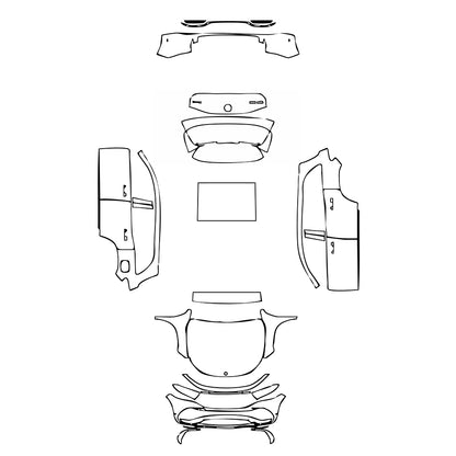 Pre-Cut PPF Mercedes-Benz EQB AMG Line 2024 - PPF-Kits
