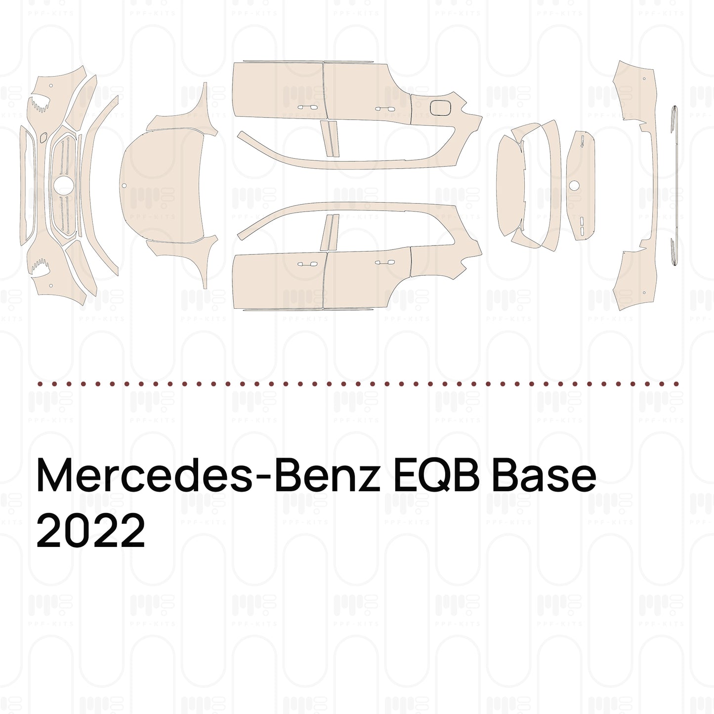 Pre-Cut PPF Mercedes-Benz EQB Base 2022