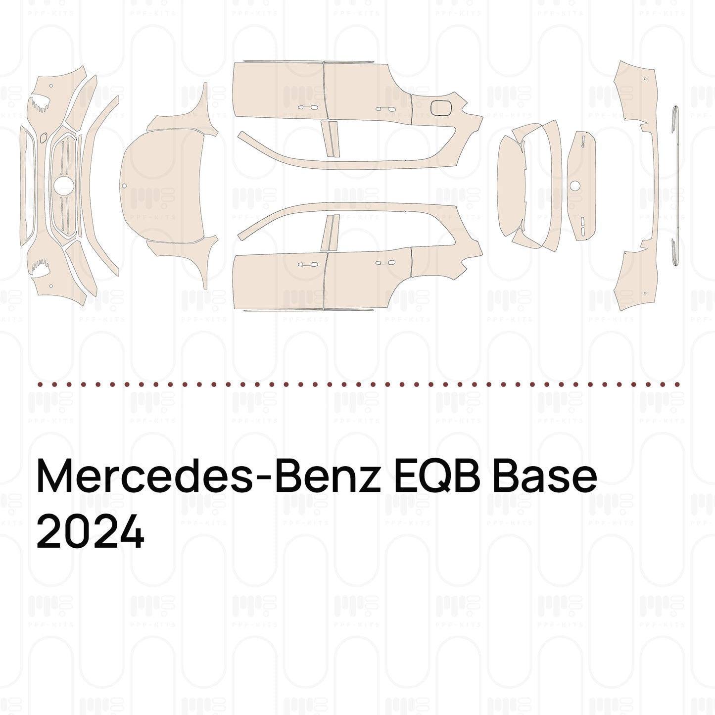 Pre-Cut PPF Mercedes-Benz EQB Base 2024