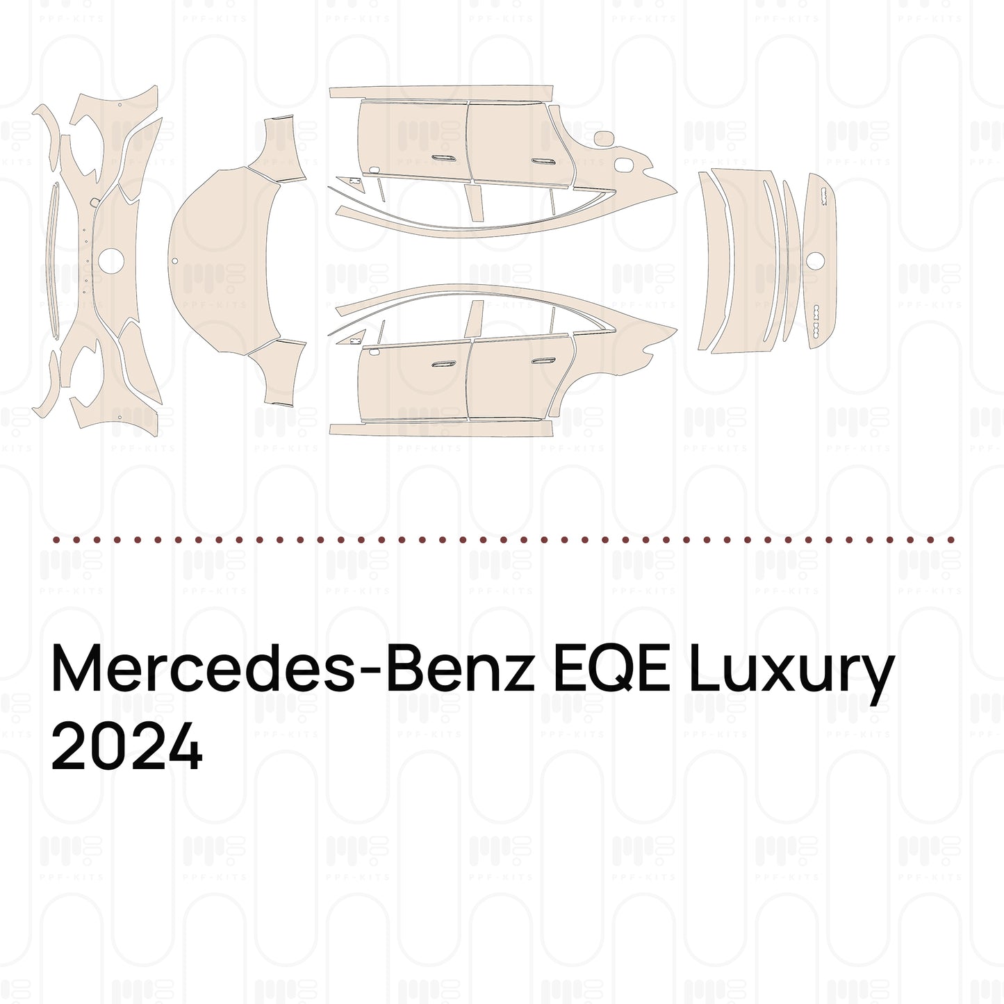 Pre-Cut PPF Mercedes-Benz EQE Luxury 2024