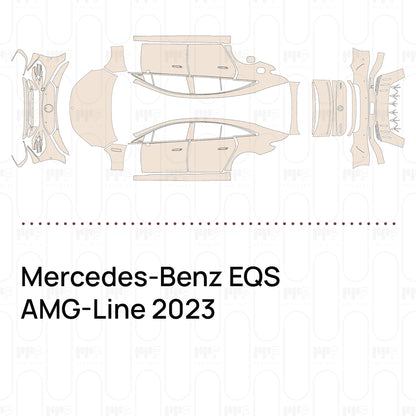 Pre-Cut PPF Mercedes-Benz EQS AMG-Line 2023