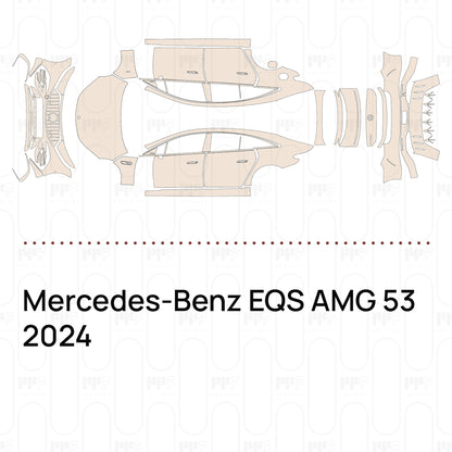 Pre-Cut PPF Mercedes-Benz EQS AMG 53 2024