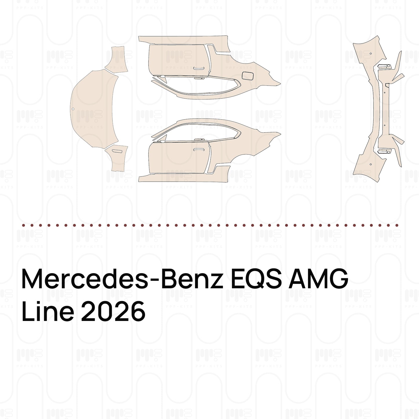 Pre-Cut PPF Mercedes-Benz EQS AMG Line 2026