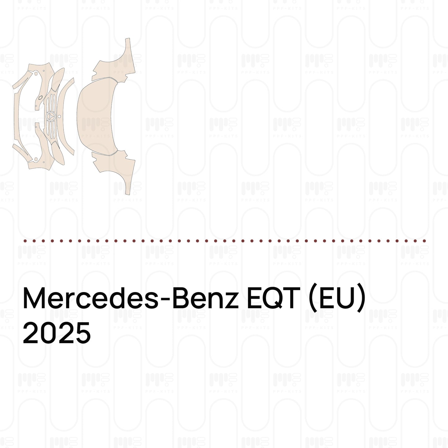 Pre-Cut PPF Mercedes-Benz EQT (EU) 2025