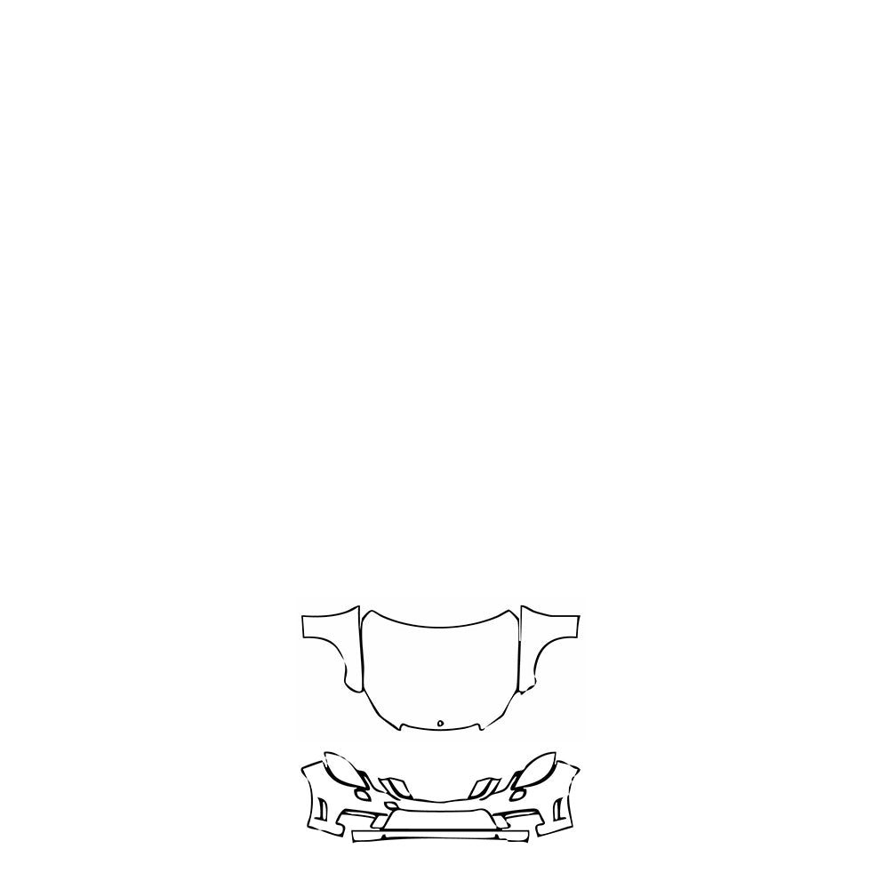 Pre-Cut PPF Mercedes-Benz E Class Sedan AMG E63 2012 - PPF-Kits