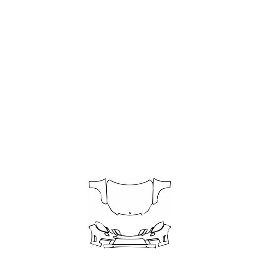 Pre-Cut PPF Mercedes-Benz E Class Sedan AMG E63 2013 - PPF-Kits