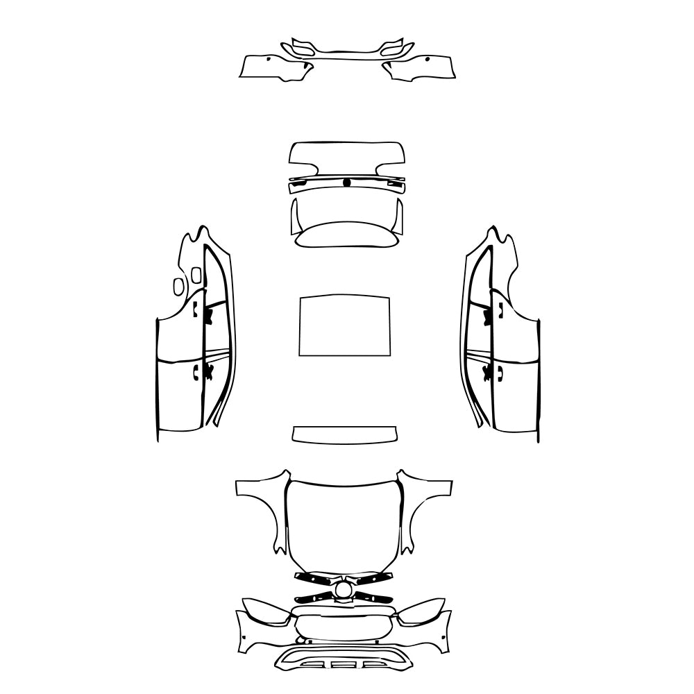 Pre-Cut PPF Mercedes-Benz E Class Wagon Estate All-Terrain 2021 - PPF-Kits