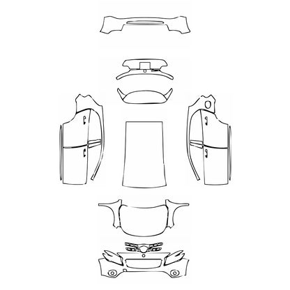 Pre-Cut PPF Mercedes-Benz GLA Base 2018 - PPF-Kits