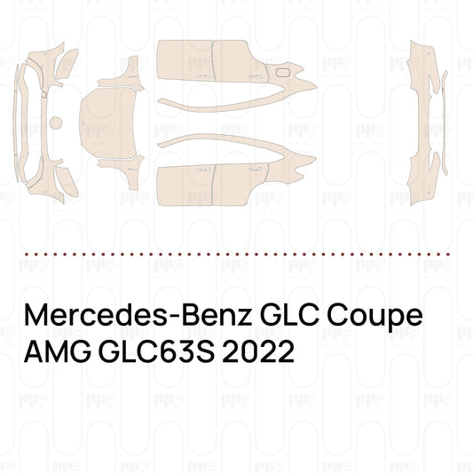 Pre-Cut PPF Mercedes-Benz GLC Coupe AMG GLC63S 2022