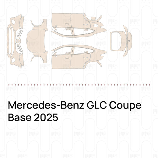 Pre-Cut PPF Mercedes-Benz GLC Coupe Base 2025