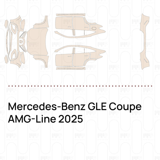 Pre-Cut PPF Mercedes-Benz GLE Coupe AMG-Line 2025