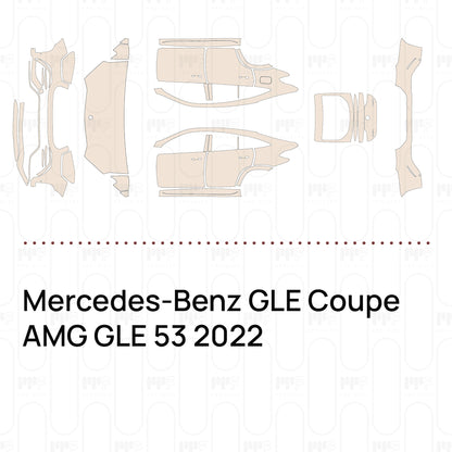 Pre-Cut PPF Mercedes-Benz GLE Coupe AMG GLE 53 2022