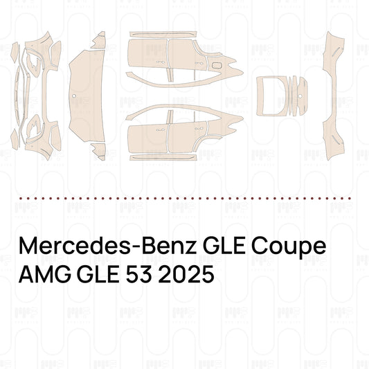 Pre-Cut PPF Mercedes-Benz GLE Coupe AMG GLE 53 2025