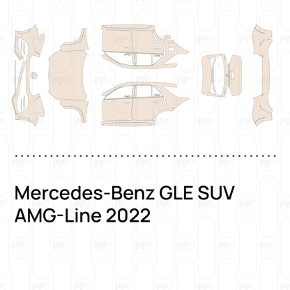 Pre-Cut PPF Mercedes-Benz GLE SUV AMG-Line 2022