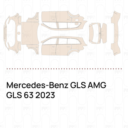 Pre-Cut PPF Mercedes-Benz GLS AMG GLS 63 2023