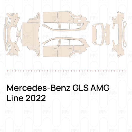 Pre-Cut PPF Mercedes-Benz GLS AMG Line 2022