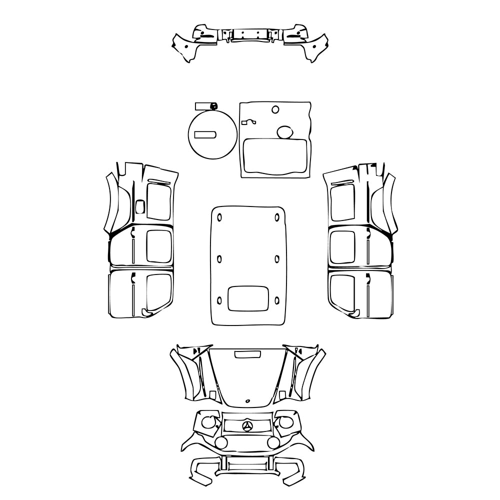 Pre-Cut PPF Mercedes-Benz G Class AMG G63 2021 - PPF-Kits