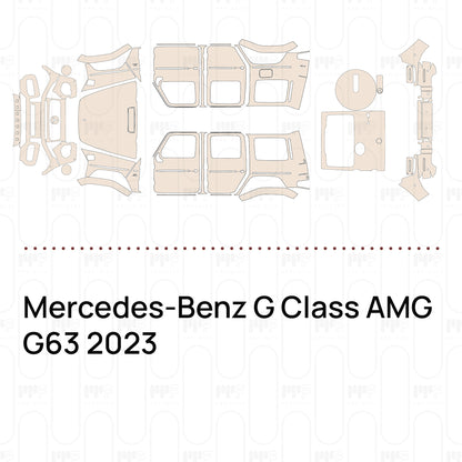 Pre-Cut PPF Mercedes-Benz G Class AMG G63 2023
