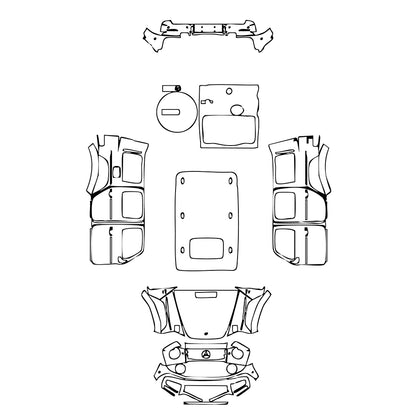 Pre-Cut PPF Mercedes-Benz G Class G500 2021 - PPF-Kits