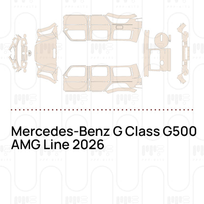 Pre-Cut PPF Mercedes-Benz G Class G500 AMG Line 2026