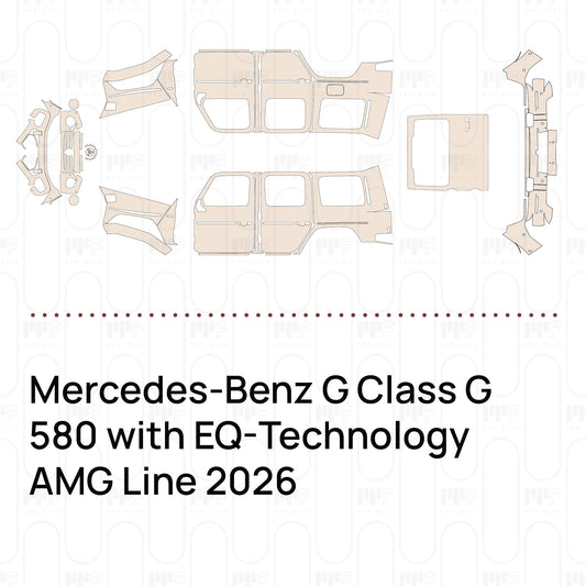 Pre-Cut PPF Mercedes-Benz G Class G 580 with EQ-Technology AMG Line 2026