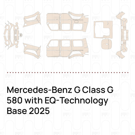 Pre-Cut PPF Mercedes-Benz G Class G 580 with EQ-Technology Base 2025