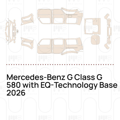 Pre-Cut PPF Mercedes-Benz G Class G 580 with EQ-Technology Base 2026