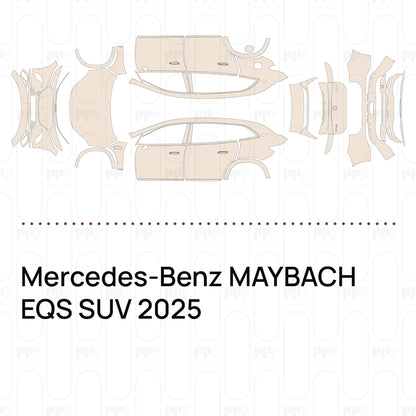 Pre-Cut PPF Mercedes-Benz MAYBACH EQS SUV 2025