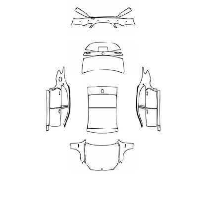 Pre-Cut PPF Mercedes-Benz Maybach S Class S560 2018 - PPF-Kits
