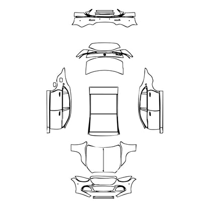 Pre-Cut PPF Mercedes-Benz Maybach S Class S580 2021 - PPF-Kits