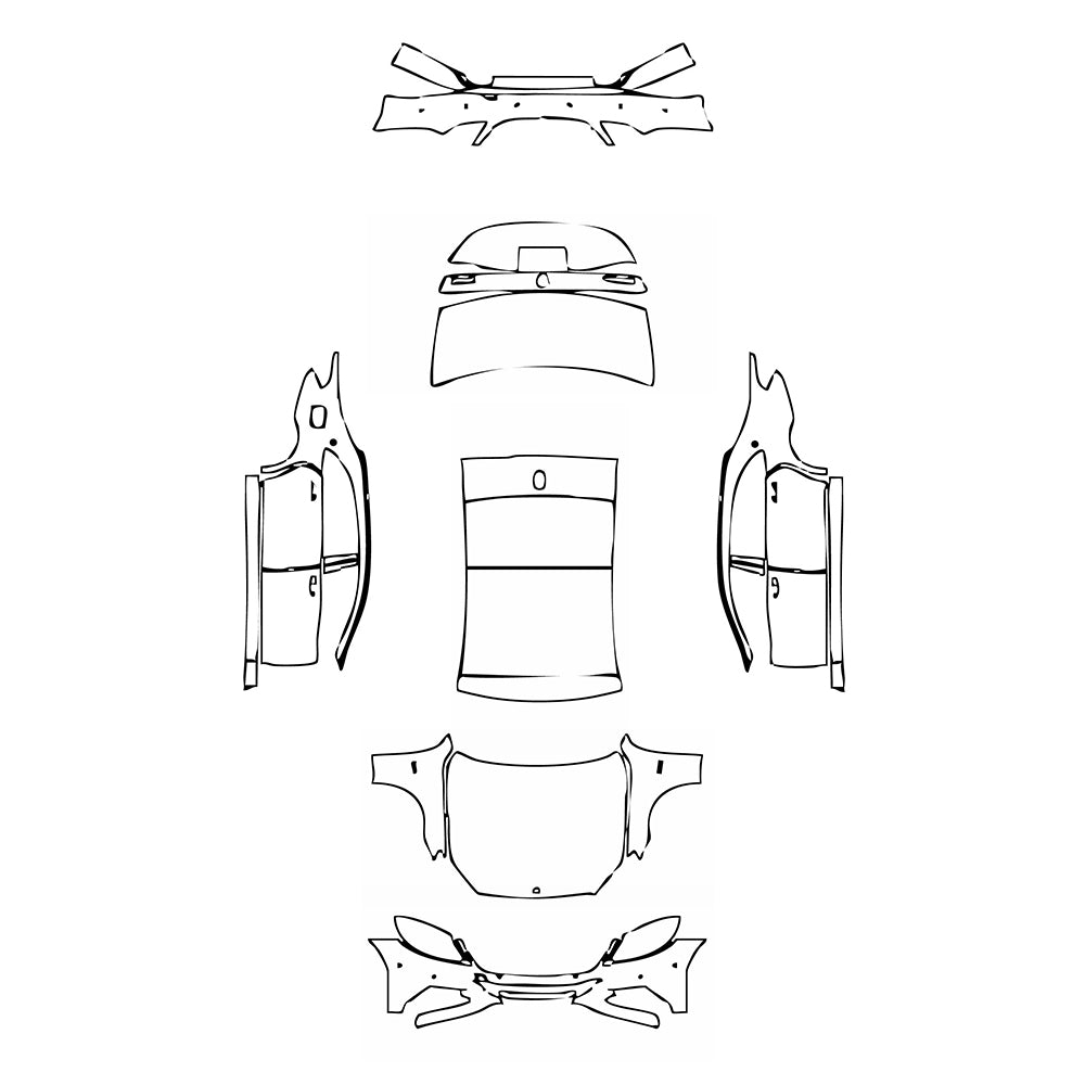 Pre-Cut PPF Mercedes-Benz Maybach S Class S600 2017 - PPF-Kits