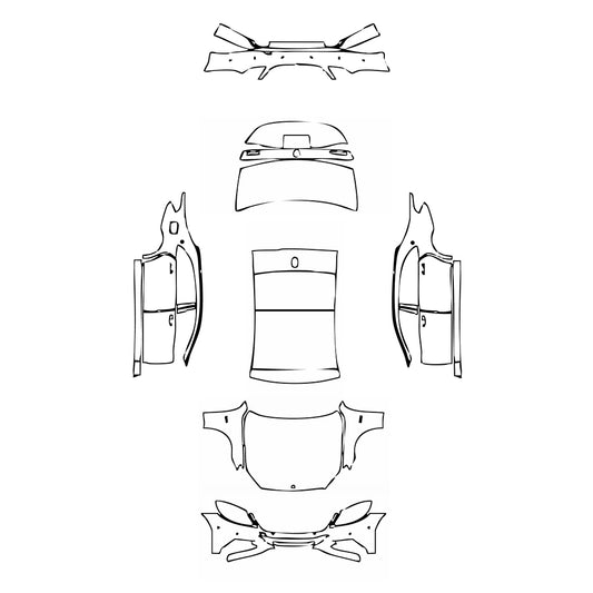 Pre-Cut PPF Mercedes-Benz Maybach S Class S600 2017 - PPF-Kits