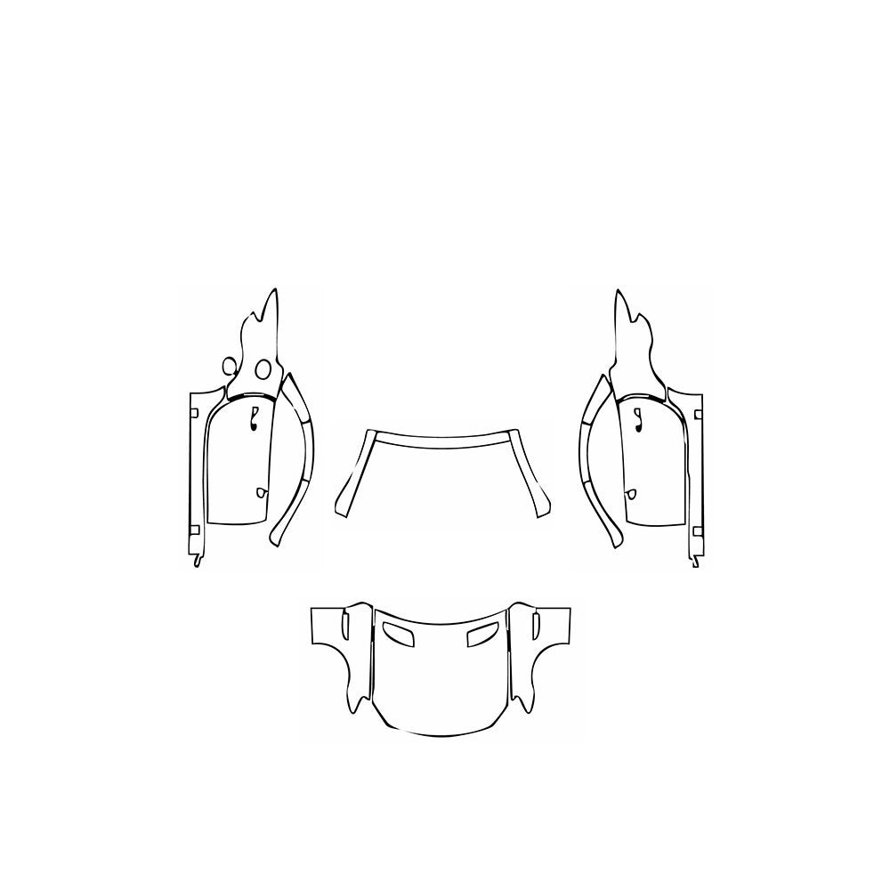 Pre-Cut PPF Mercedes-Benz SLC base 2016 - PPF-Kits