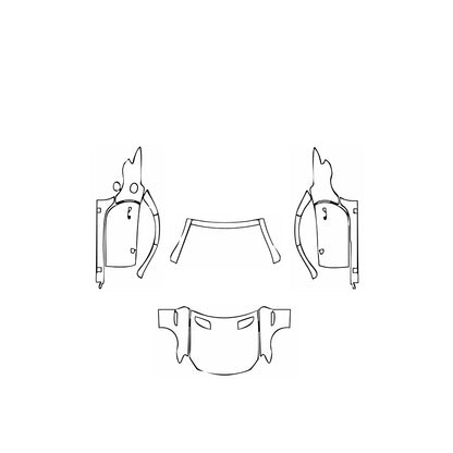 Pre-Cut PPF Mercedes-Benz SLC base 2017 - PPF-Kits
