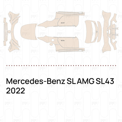 Pre-Cut PPF Mercedes-Benz SL AMG SL43 2022