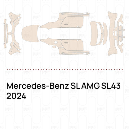 Pre-Cut PPF Mercedes-Benz SL AMG SL43 2024