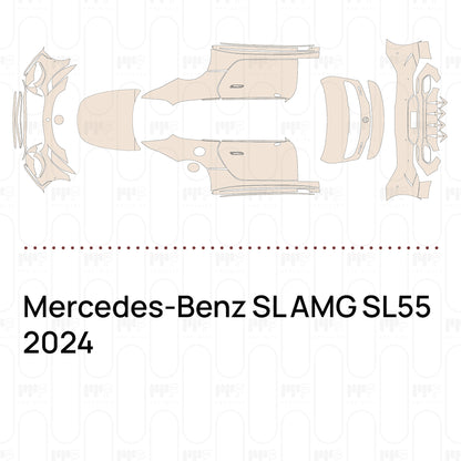 Pre-Cut PPF Mercedes-Benz SL AMG SL55 2024