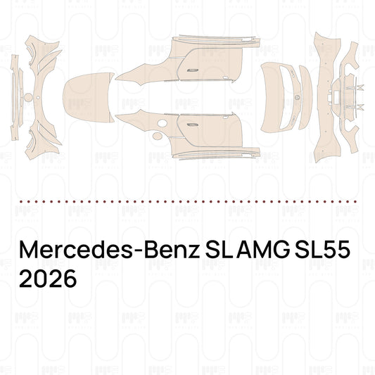 Pre-Cut PPF Mercedes-Benz SL AMG SL55 2026